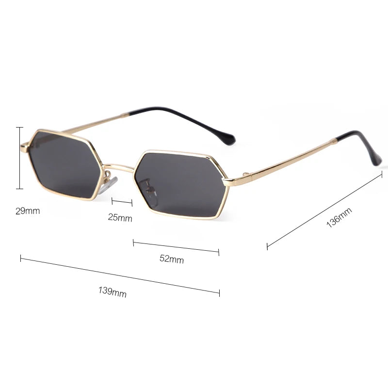 Narrow Rectangle Sunglasses β Sleek Y2K Edit