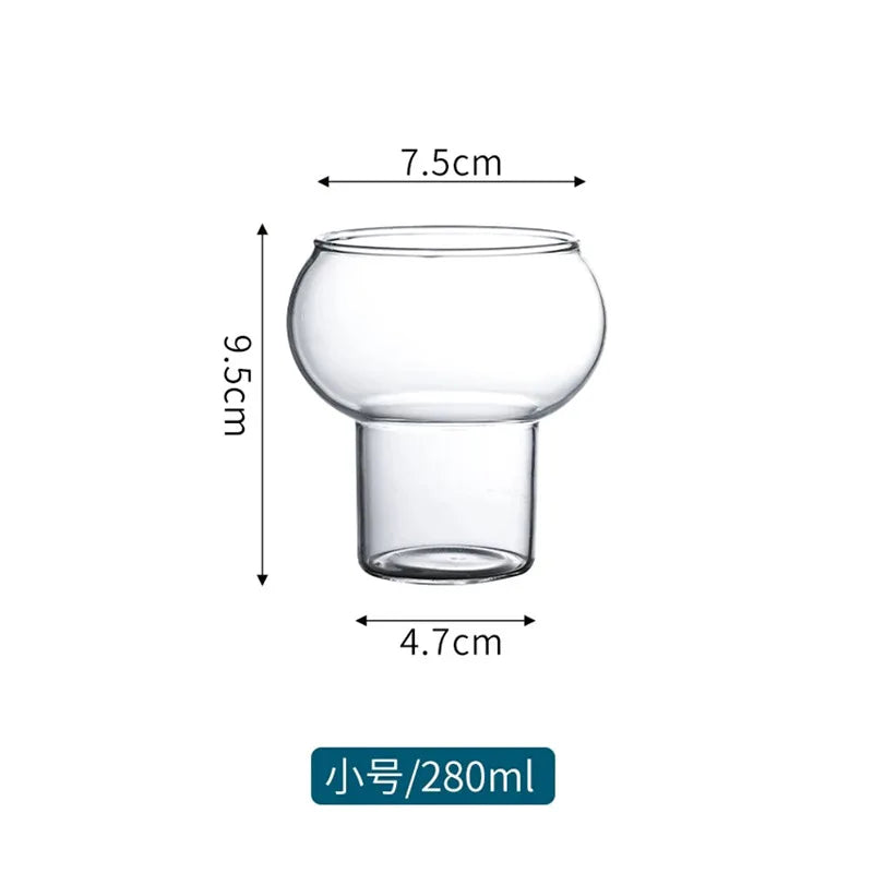 Essential Transparent Glass Cup – Everyday Classic