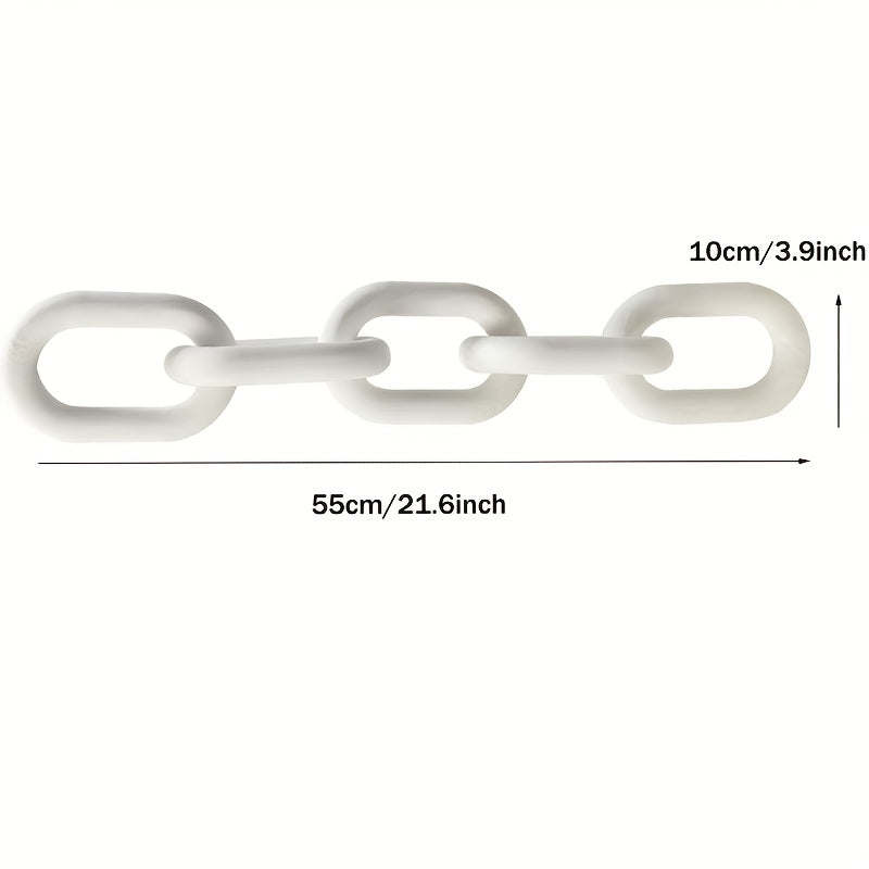 Rustic Wooden Chain Link β Modern Farmhouse Accent