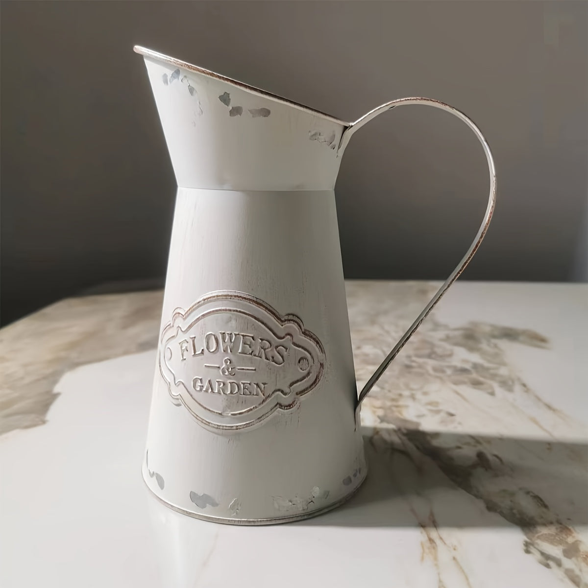 Rustic Shabby-Chic Vase – Aged Aesthetic