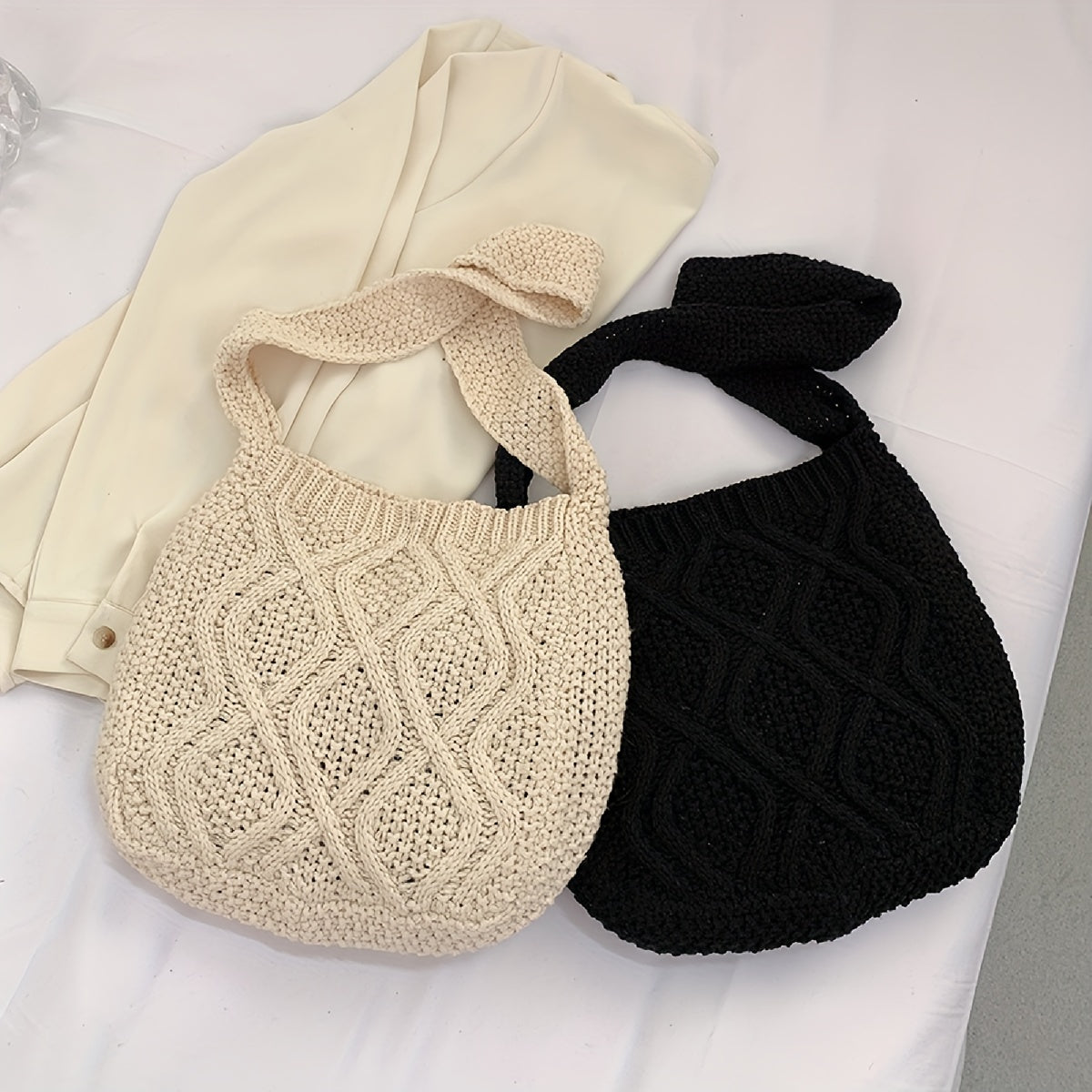 Crochet Hobo Bag – Artsy & Trendy