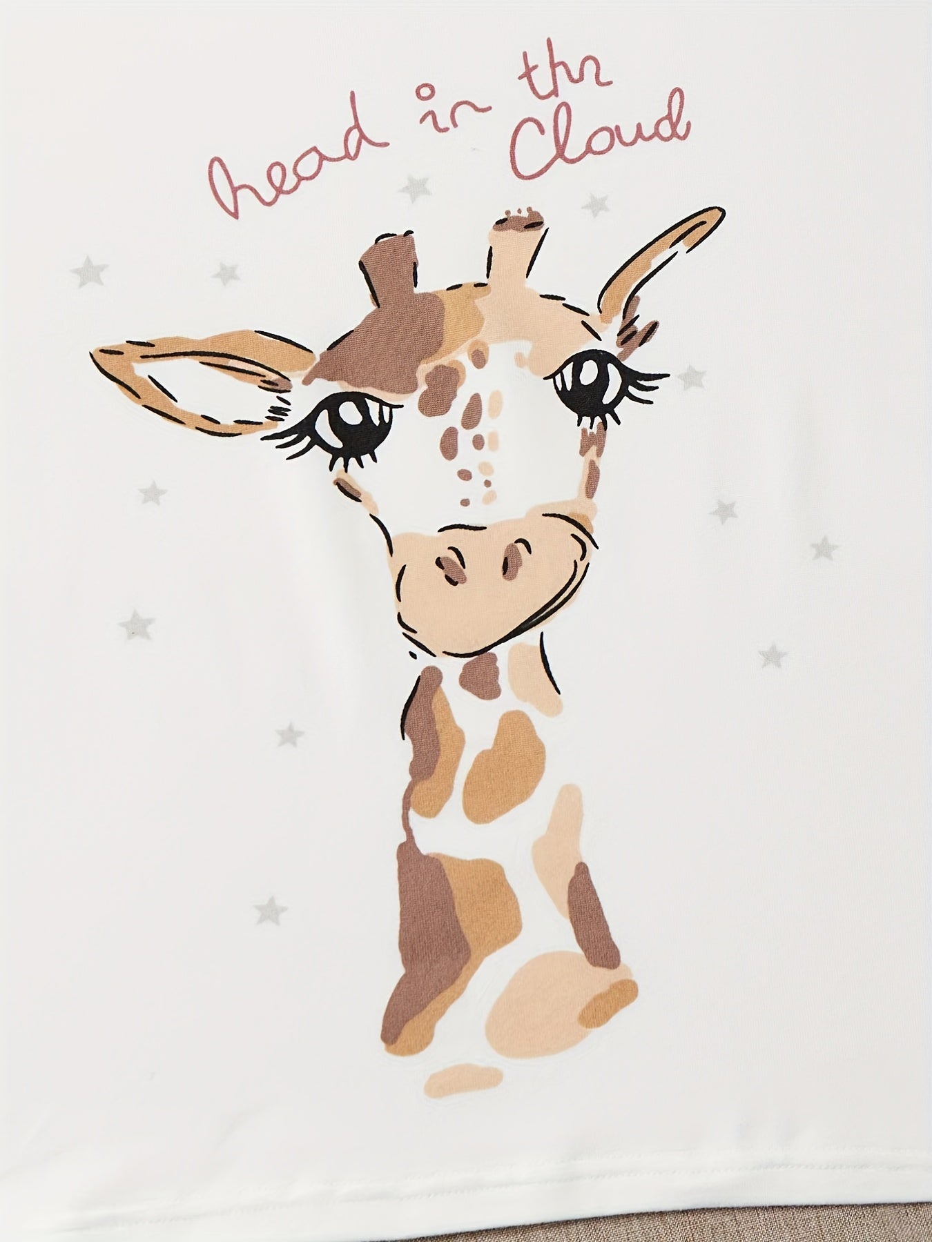 Giraffe Print Pajama Set – Wildly Cozy