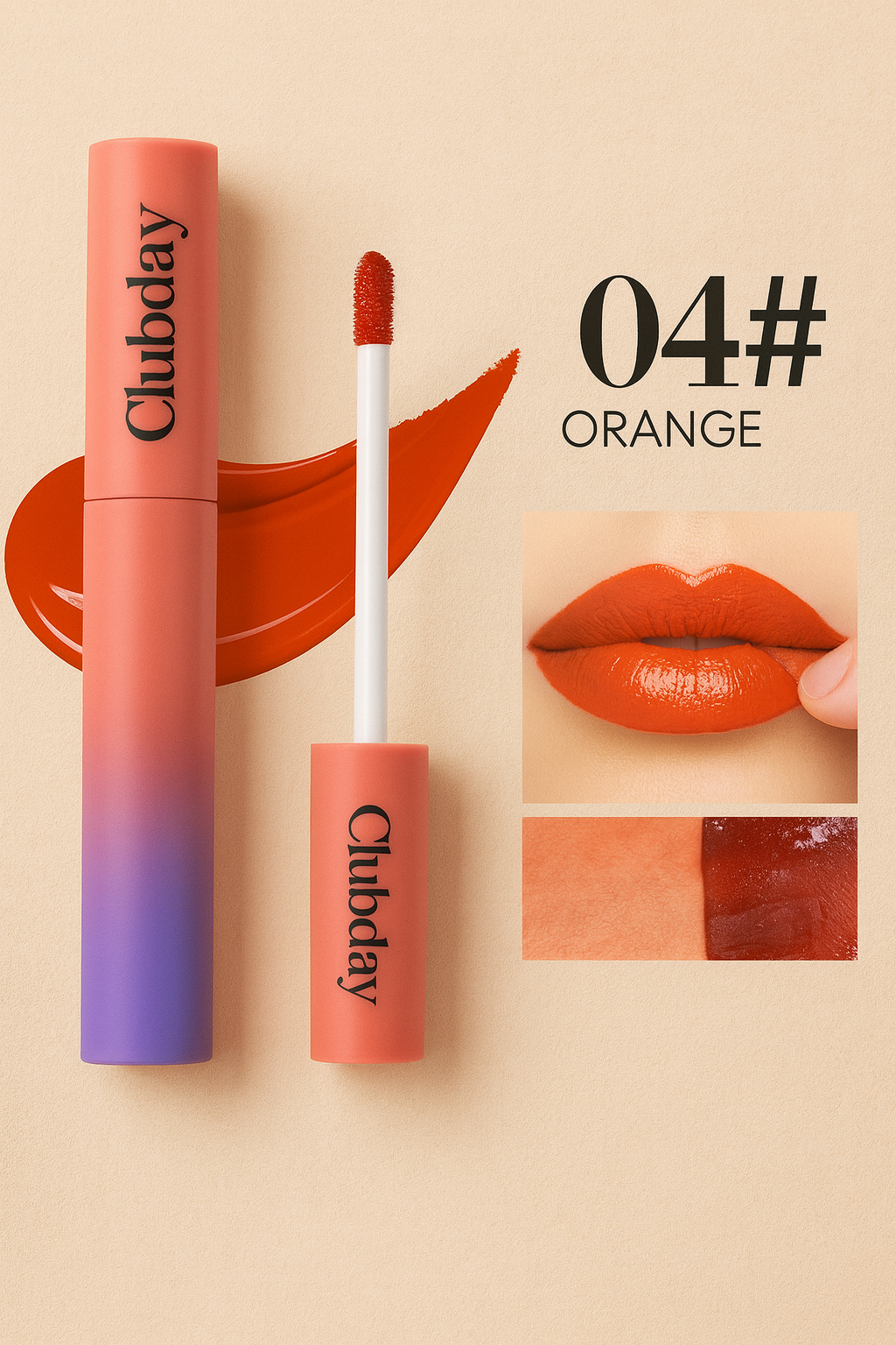 Kiss-Proof Peel-Off Matte Lip Tint (6 Colors)