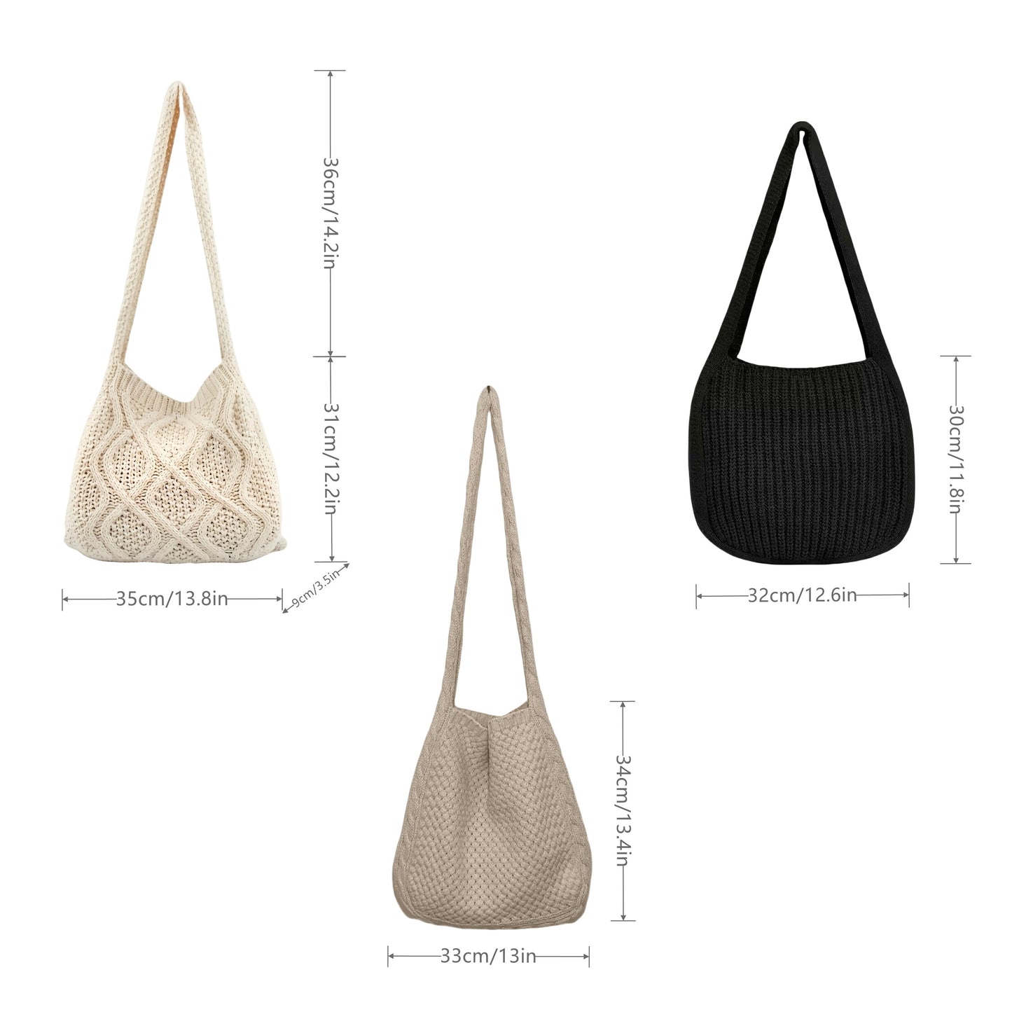 Crochet Hobo Bag – Artsy & Trendy