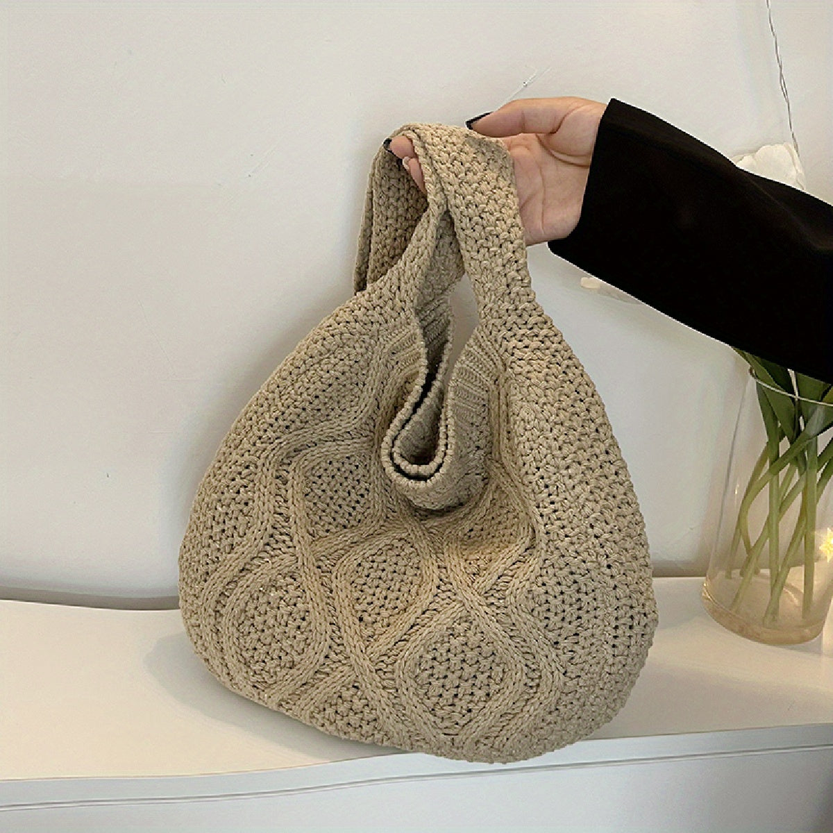 Crochet Hobo Bag – Artsy & Trendy