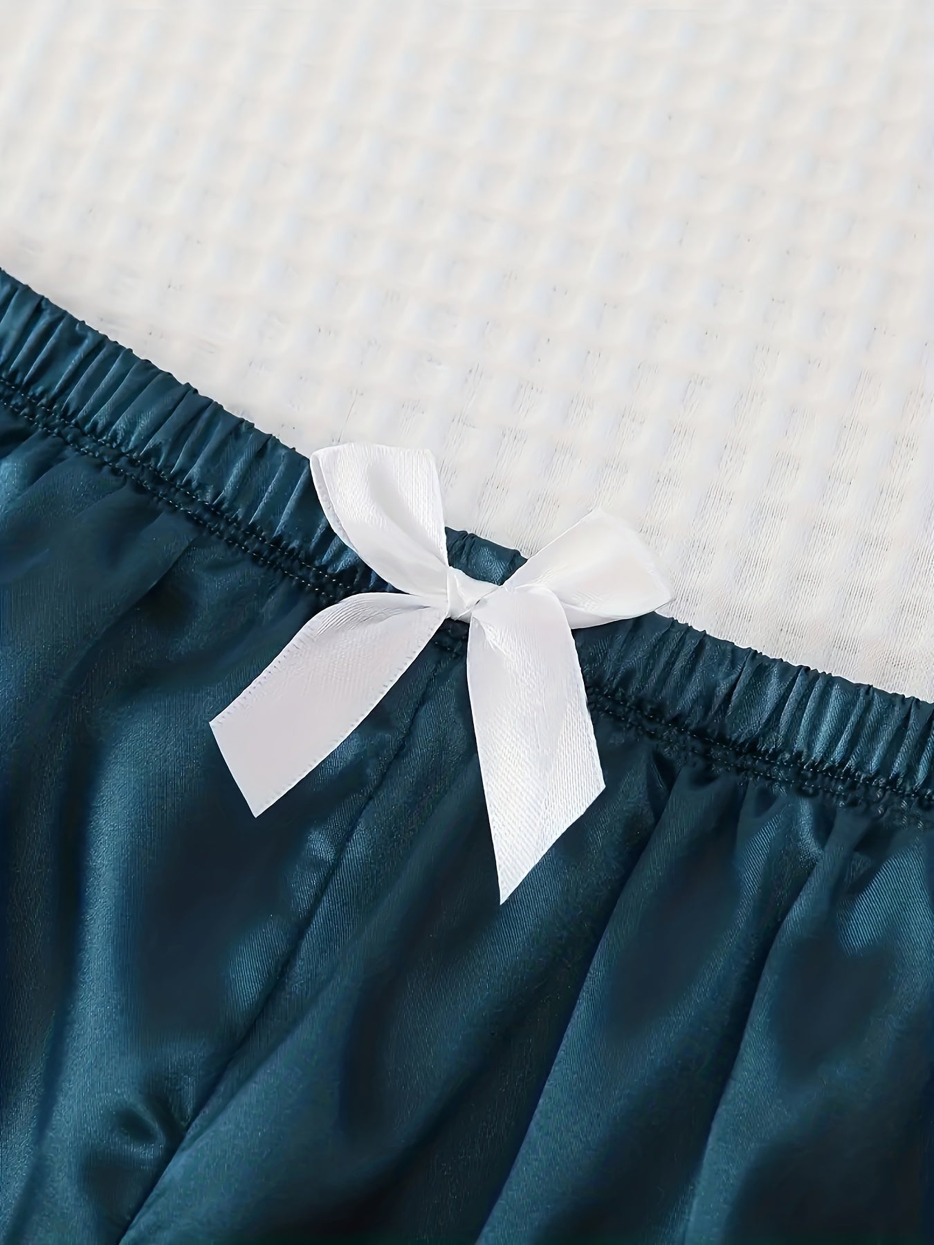 Luxury Satin 3-Piece PJ Set – Kimono, Cami & Shorts