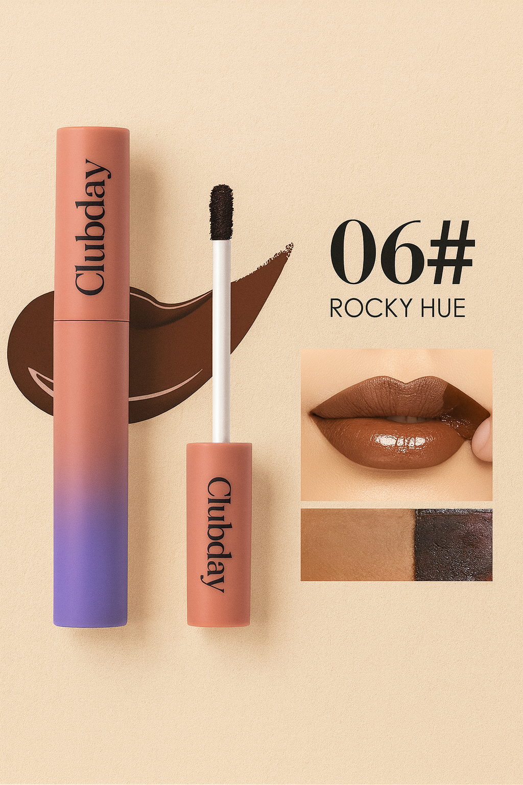 Kiss-Proof Peel-Off Matte Lip Tint (6 Colors)