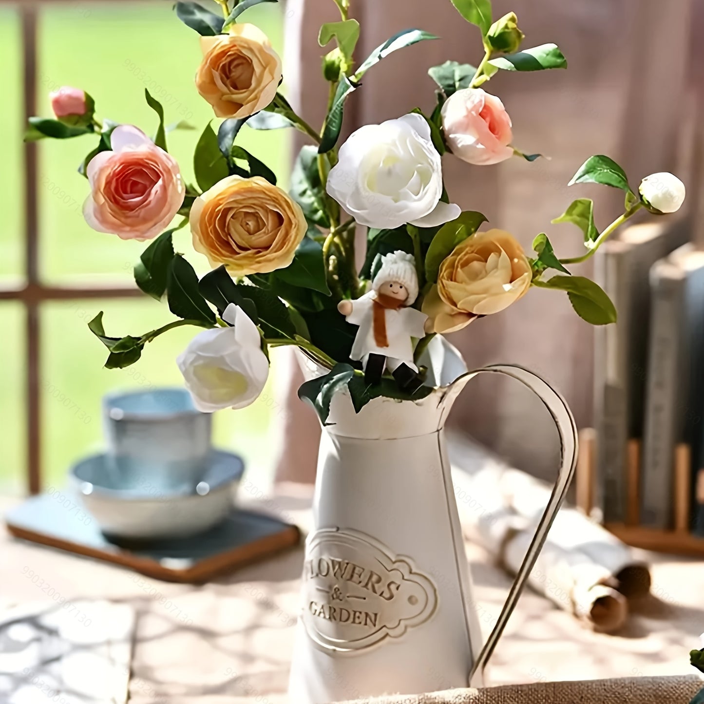 Rustic Shabby-Chic Vase – Aged Aesthetic