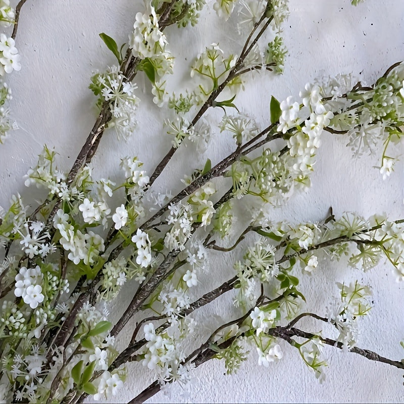 39" Cream Blossom Stems – Select 1/5/10