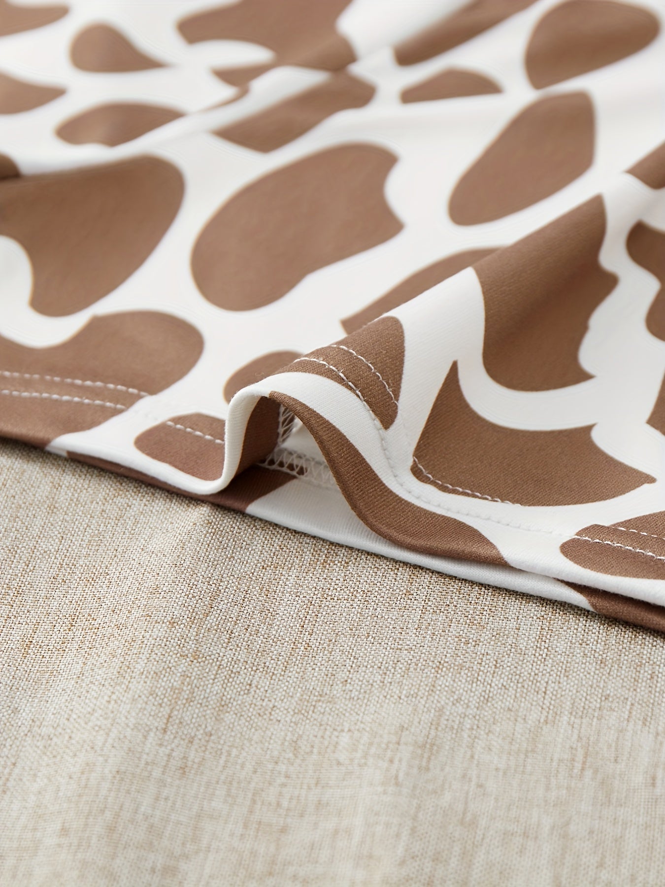 Giraffe Print Pajama Set – Wildly Cozy
