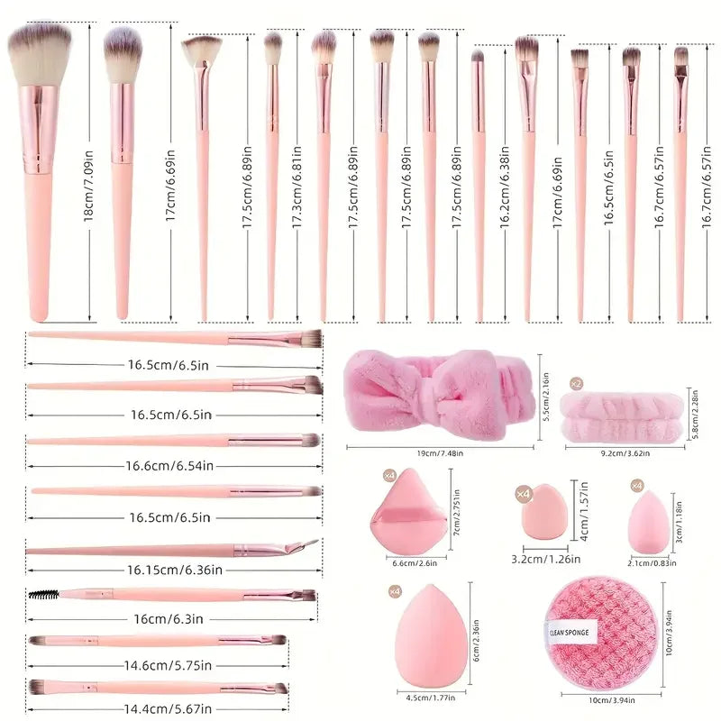 Beauty Essentials Set – 20/40-Piece Kit