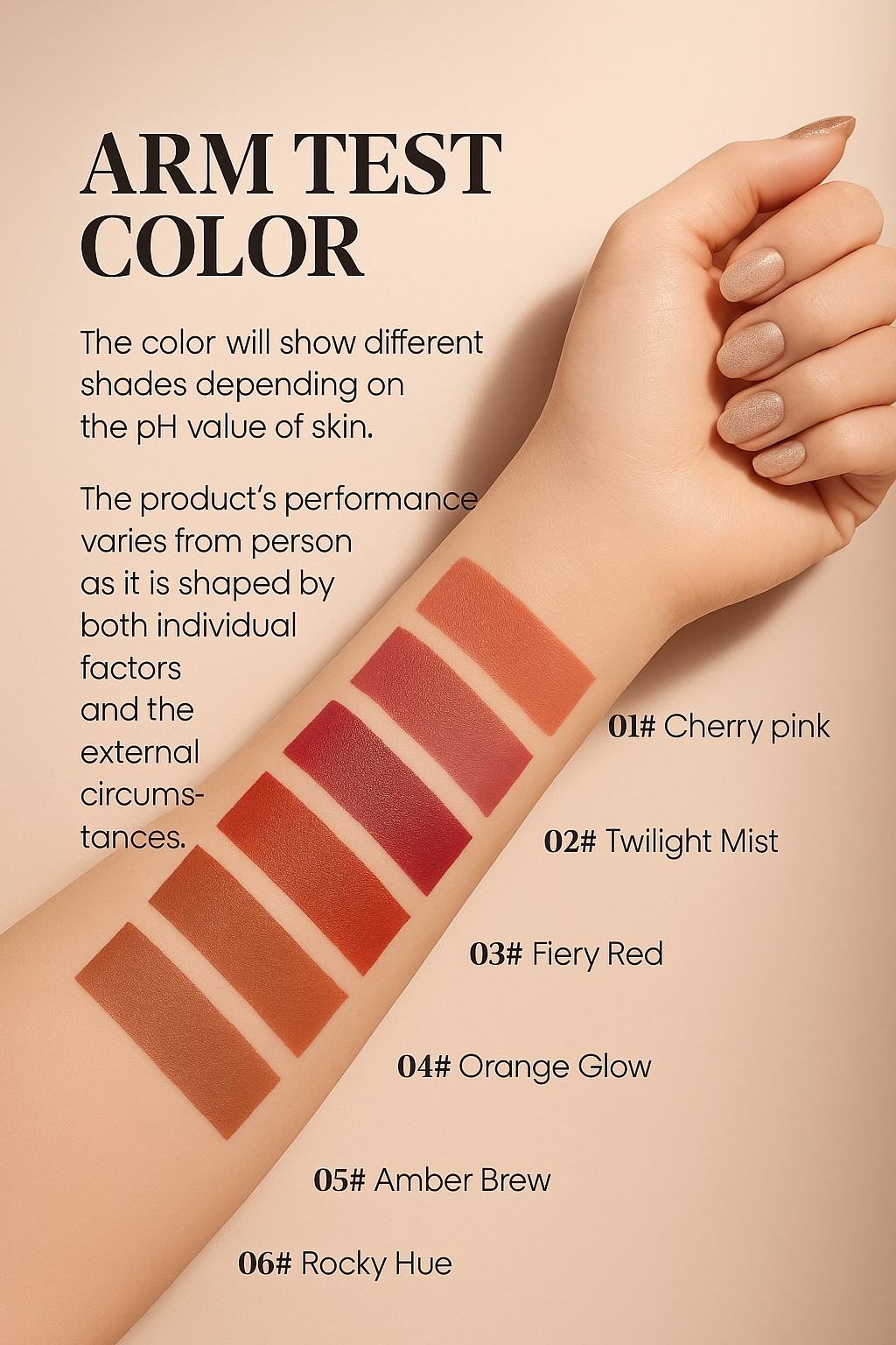 Kiss-Proof Peel-Off Matte Lip Tint (6 Colors)