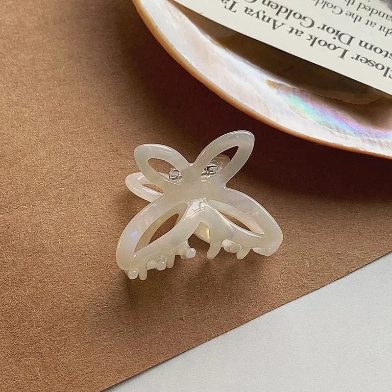 Butterfly Half-Tie Hair Clip – Back-of-Head Chic