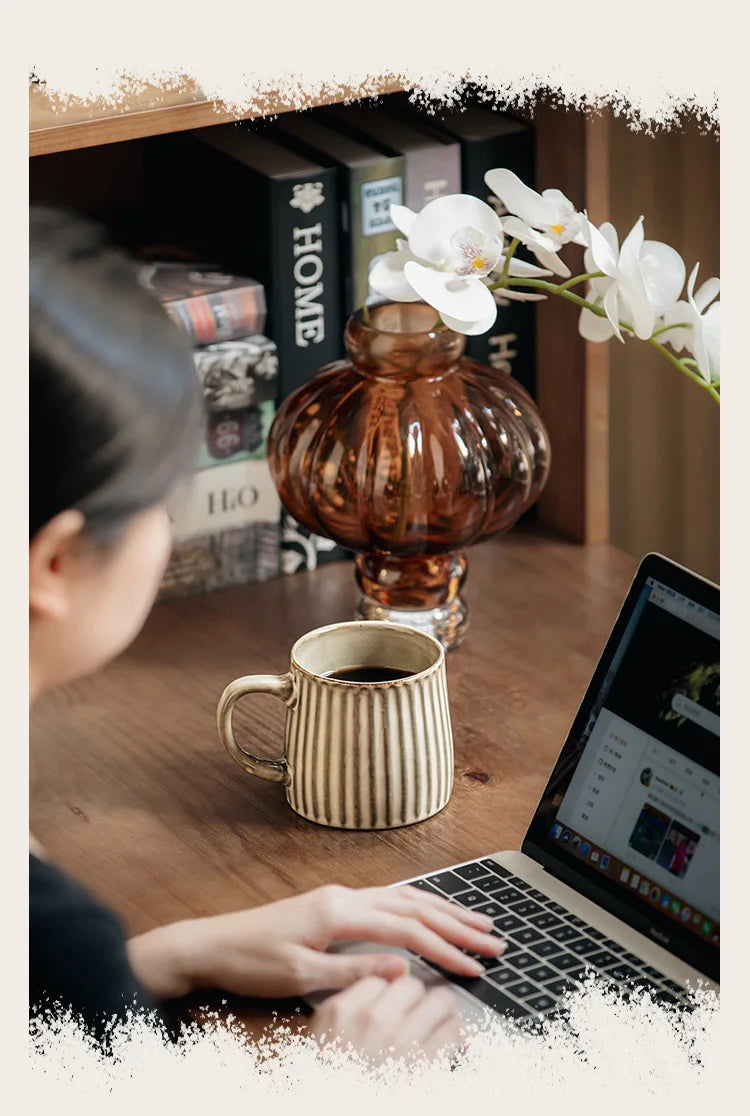 Handmade Vintage Ceramic Mug – Elevated Everyday Cup