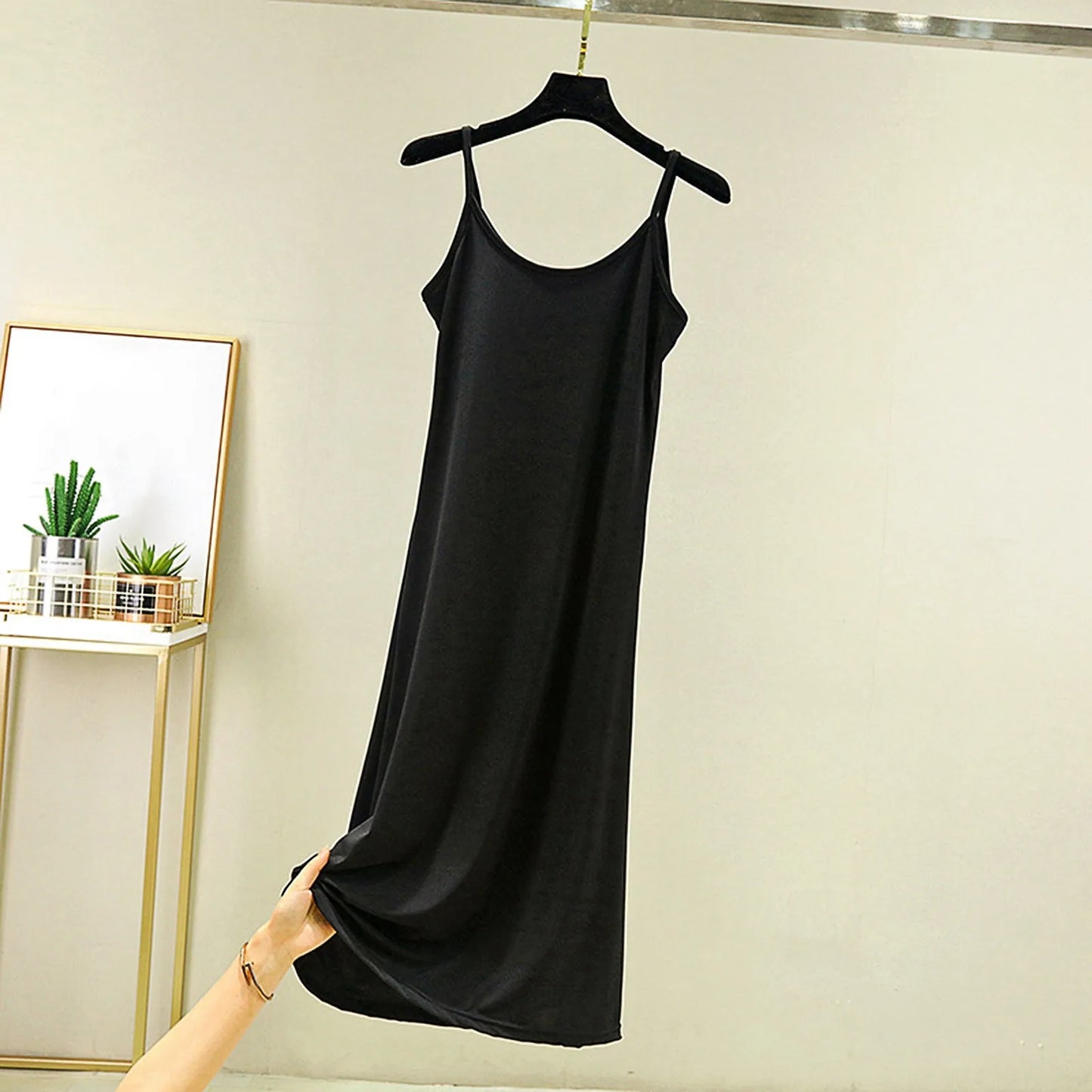Soft Cotton Nightdress – Minimal & Sexy
