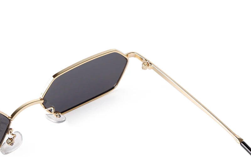 Narrow Rectangle Sunglasses – Sleek Y2K Edit