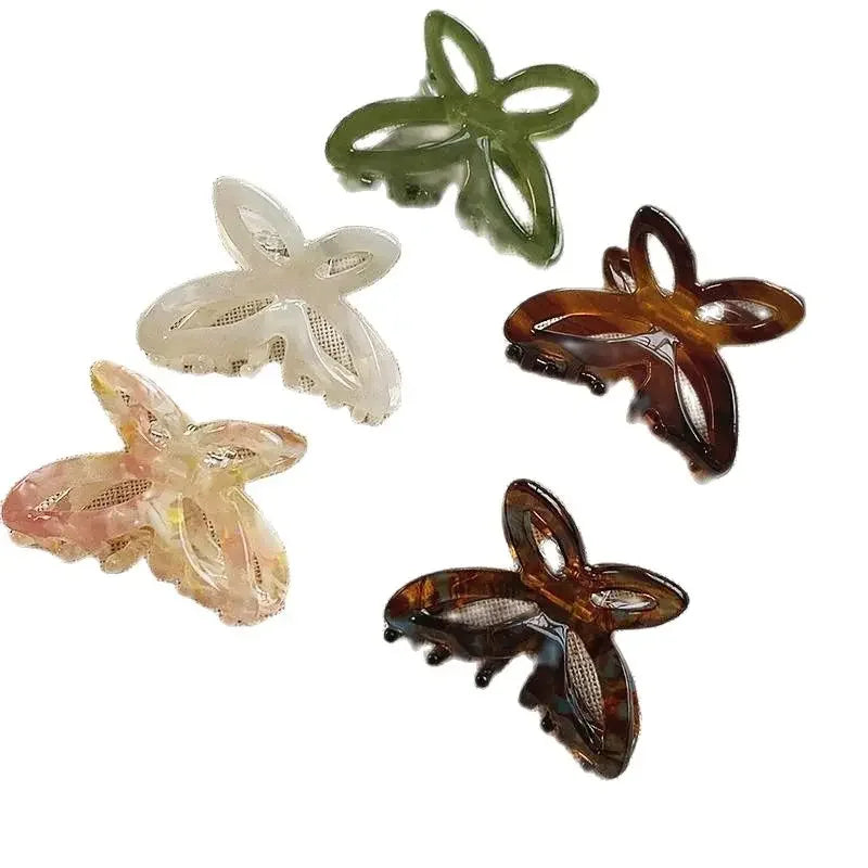Butterfly Half-Tie Hair Clip – Back-of-Head Chic