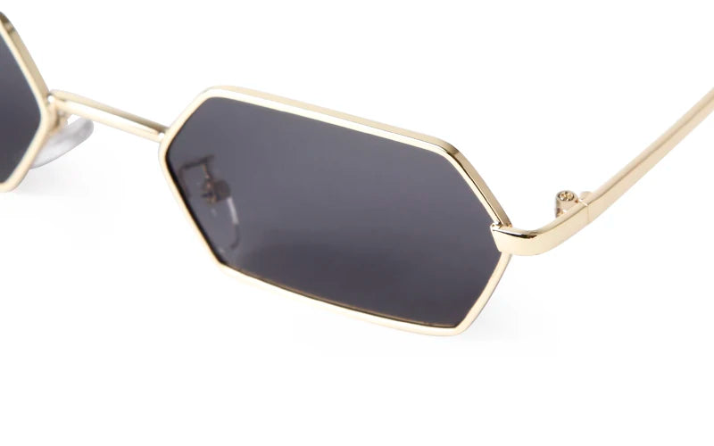 Narrow Rectangle Sunglasses – Sleek Y2K Edit