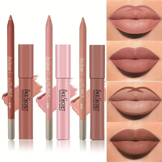 Matte Lip Kit Duo – Waterproof Liner + Lipstick