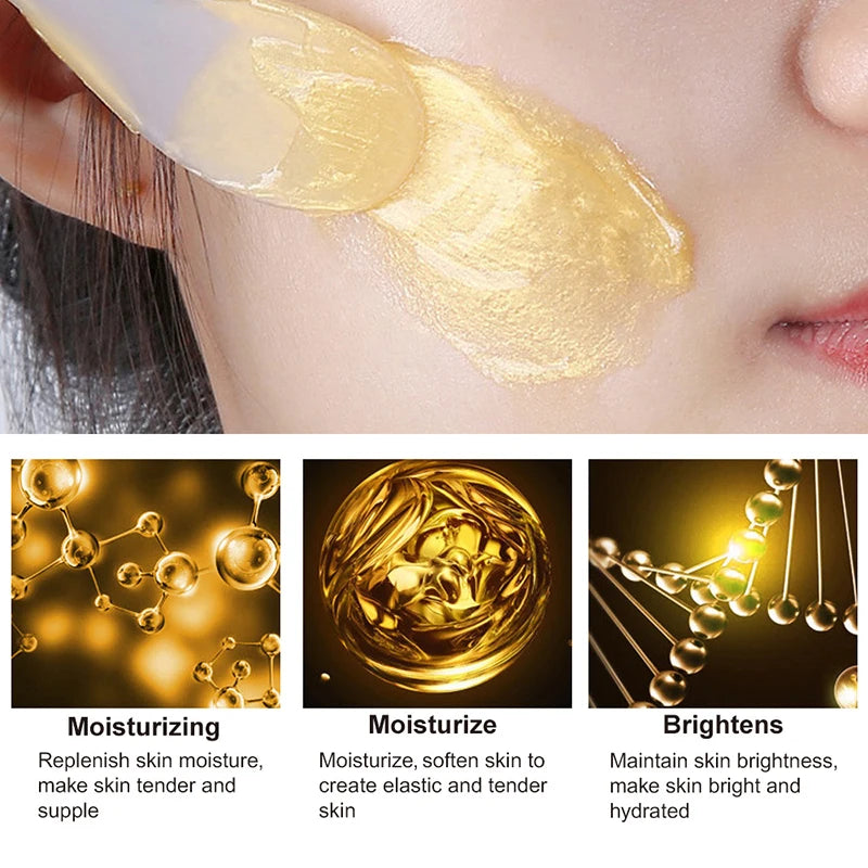 24K Gold Collagen Cream (120g) – Firm, Nourish, Hydrate