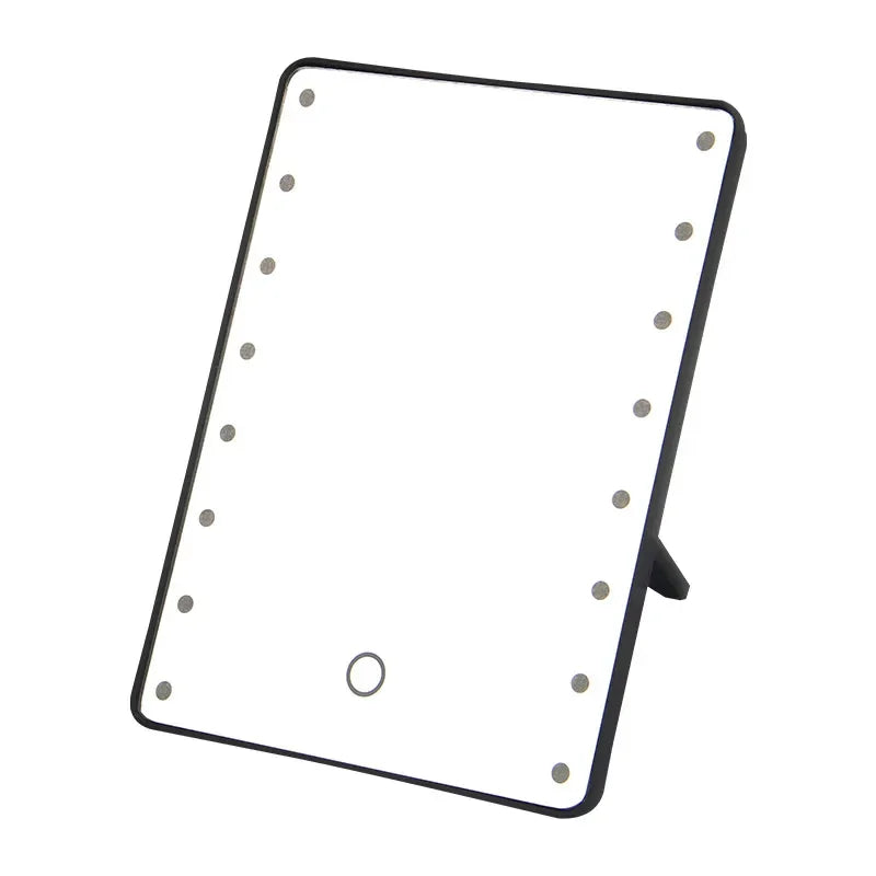 Portable Lighted Vanity Mirror – Touch & Fold Travel