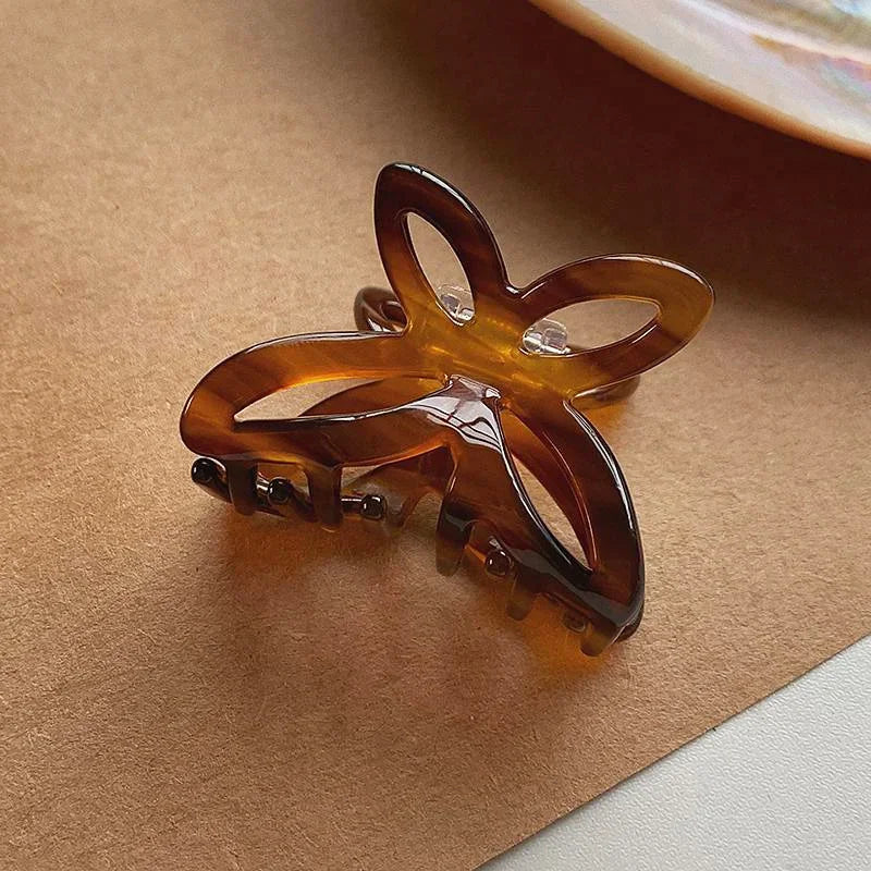 Butterfly Half-Tie Hair Clip – Back-of-Head Chic