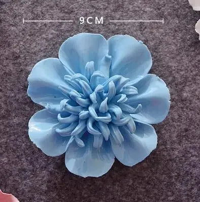3D Ceramic Flower Wall Art – Aesthetic Home Accent