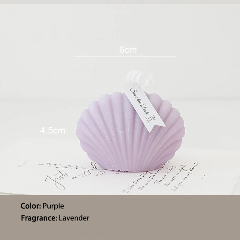 Shell Soy Wax Candle – Coastal Aroma