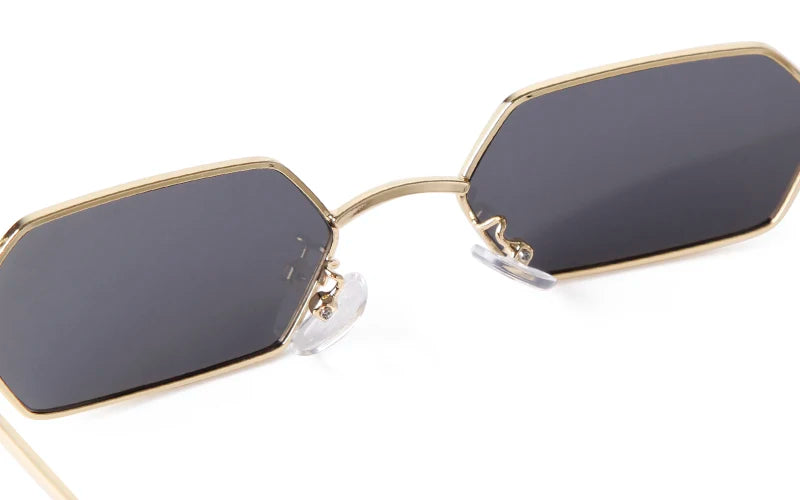 Narrow Rectangle Sunglasses – Sleek Y2K Edit