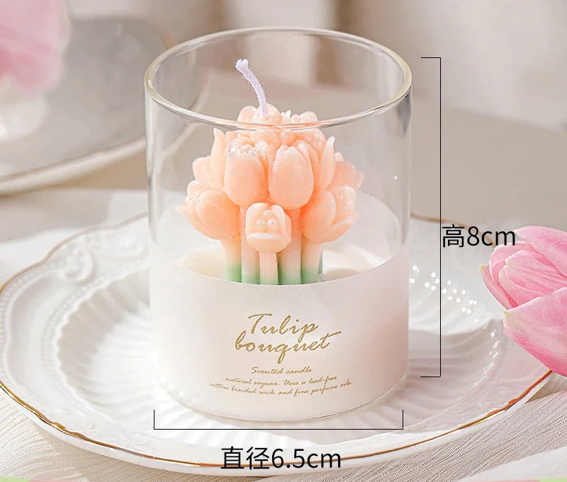 Handmade Bouquet Scented Candle – Wedding Bloom