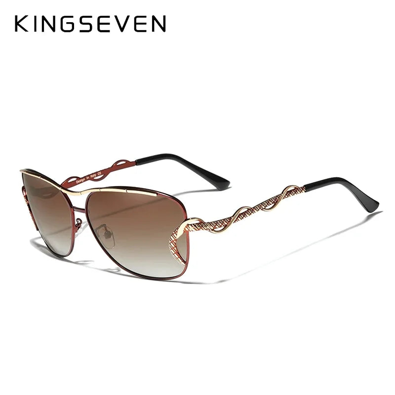 KINGSEVEN Polarized UV400 – Vintage Women’s Shades