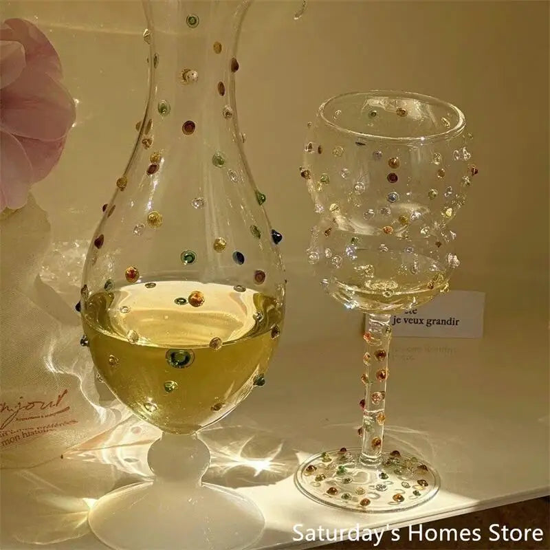Gem Goblet – Faceted Wine Glass