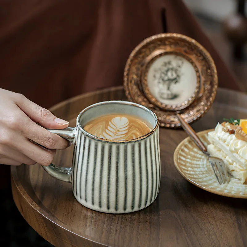 Handmade Vintage Ceramic Mug – Elevated Everyday Cup