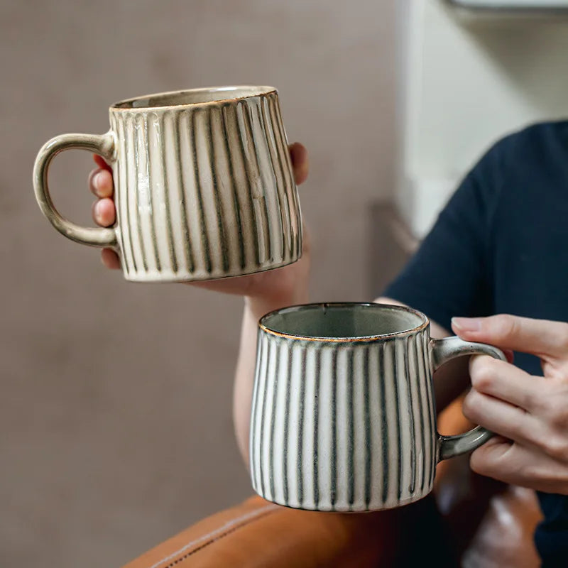 Handmade Vintage Ceramic Mug – Elevated Everyday Cup
