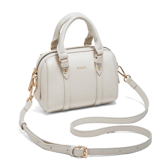 FOXER Pillow Crossbody – Retro Top-Handle Chic