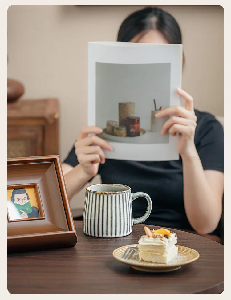 Handmade Vintage Ceramic Mug – Elevated Everyday Cup