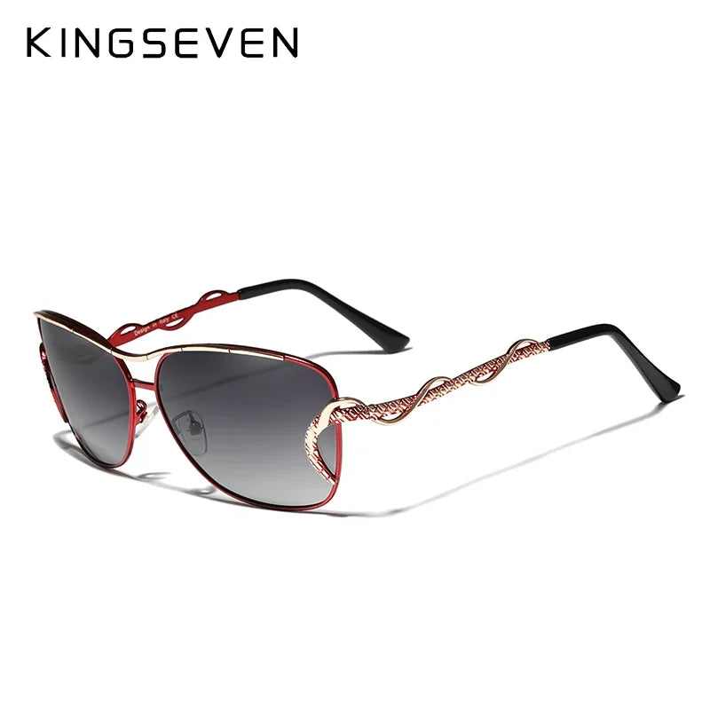 KINGSEVEN Polarized UV400 – Vintage Women’s Shades