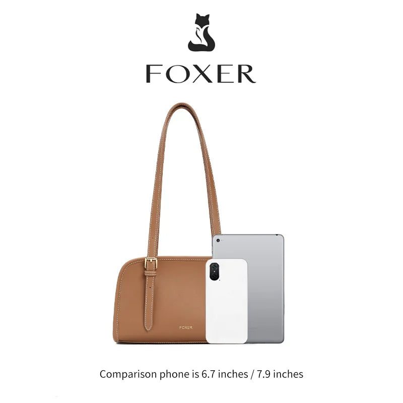 FOXER Soft PU Pillow Shoulder Bag – Everyday Luxe