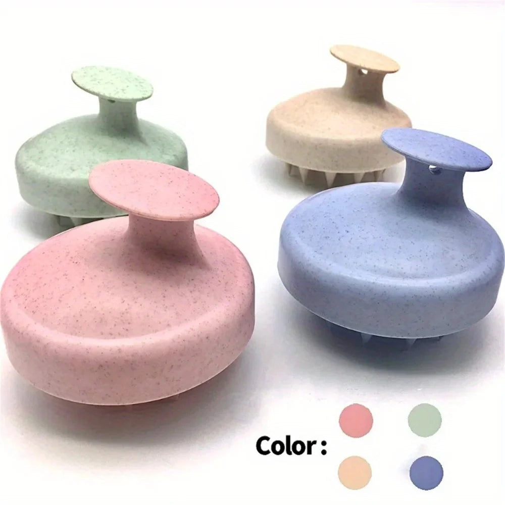 Silicone Scalp & Shampoo Brush – Deep Massage