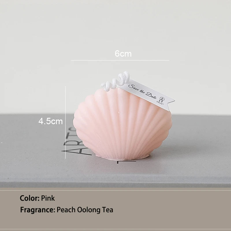 Shell Soy Wax Candle – Coastal Aroma