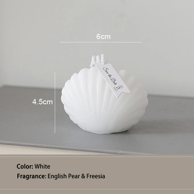 Shell Soy Wax Candle – Coastal Aroma