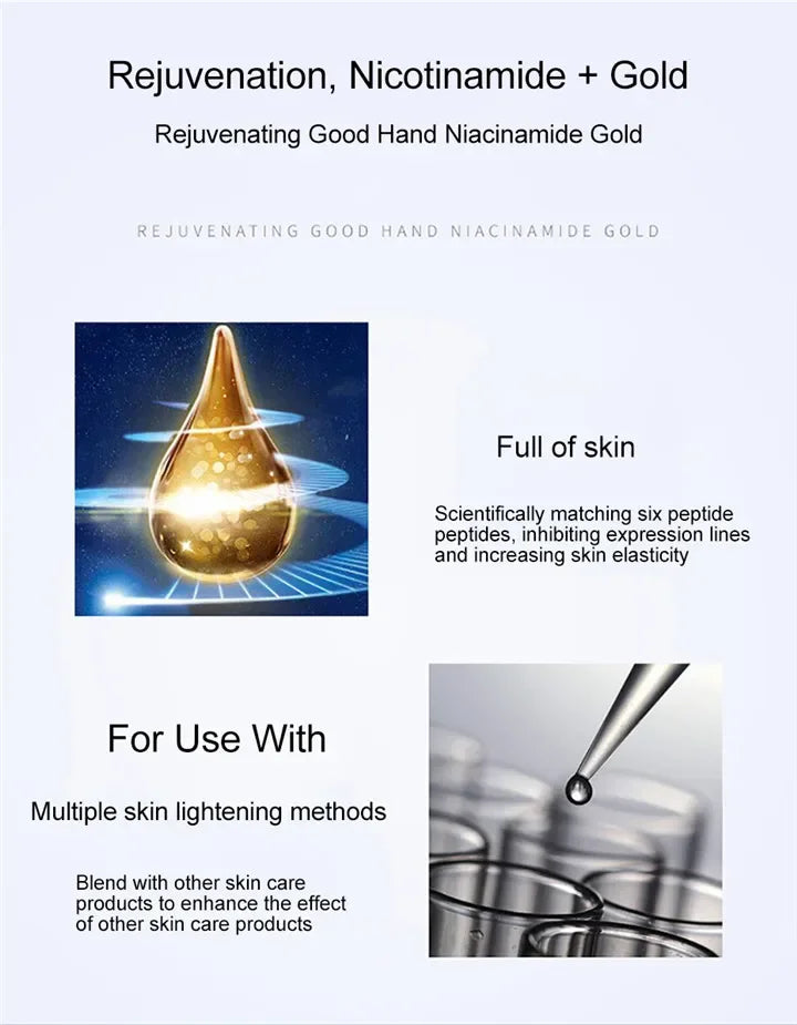 24K Gold HA Serum – Plump, Brighten, Smooth