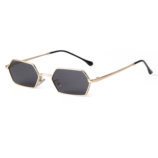 Narrow Rectangle Sunglasses – Sleek Y2K Edit
