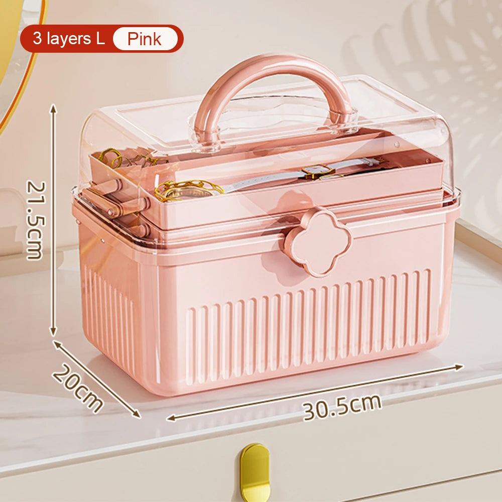 3-Tier Skincare Organizer – Large Capacity