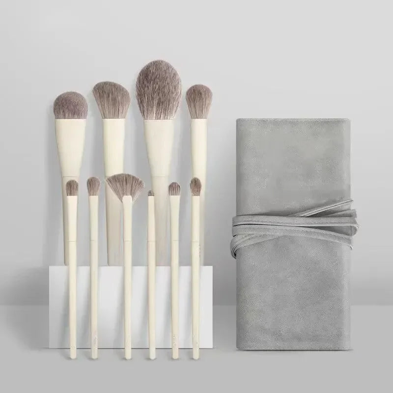 10-Piece Makeup Brush Set – Blend & Buff