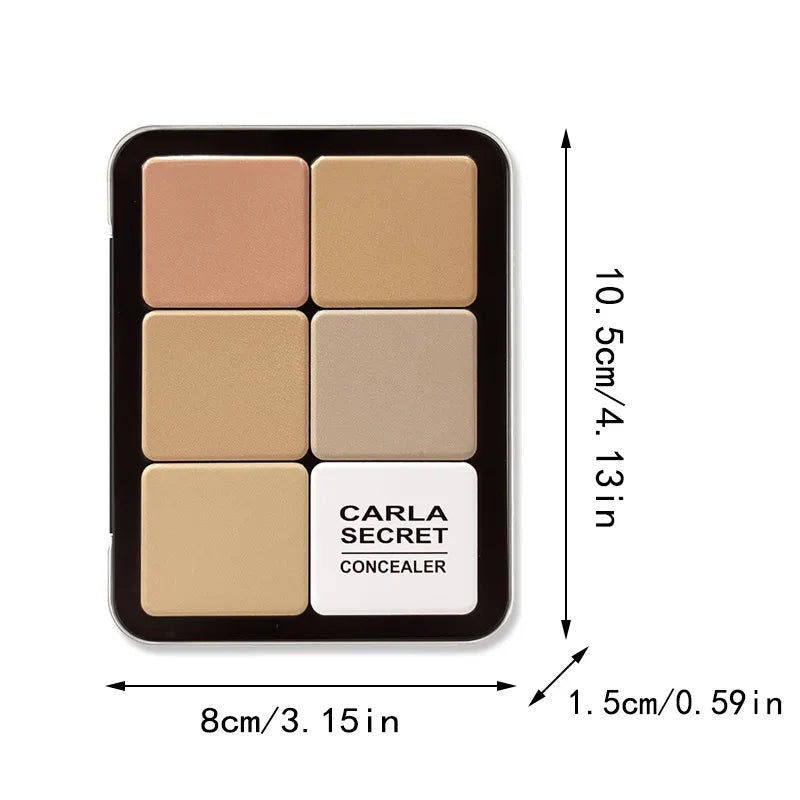 12-Shade Concealer Palette – Matte Sculpt & Correct