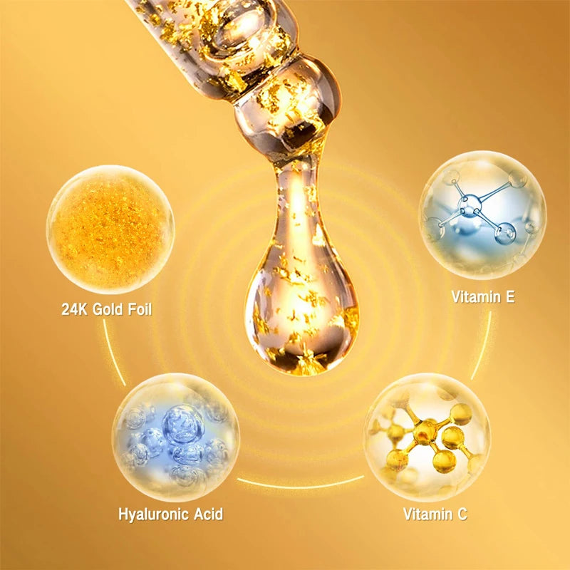24K Gold Moisture Serum – Glow Control Essence