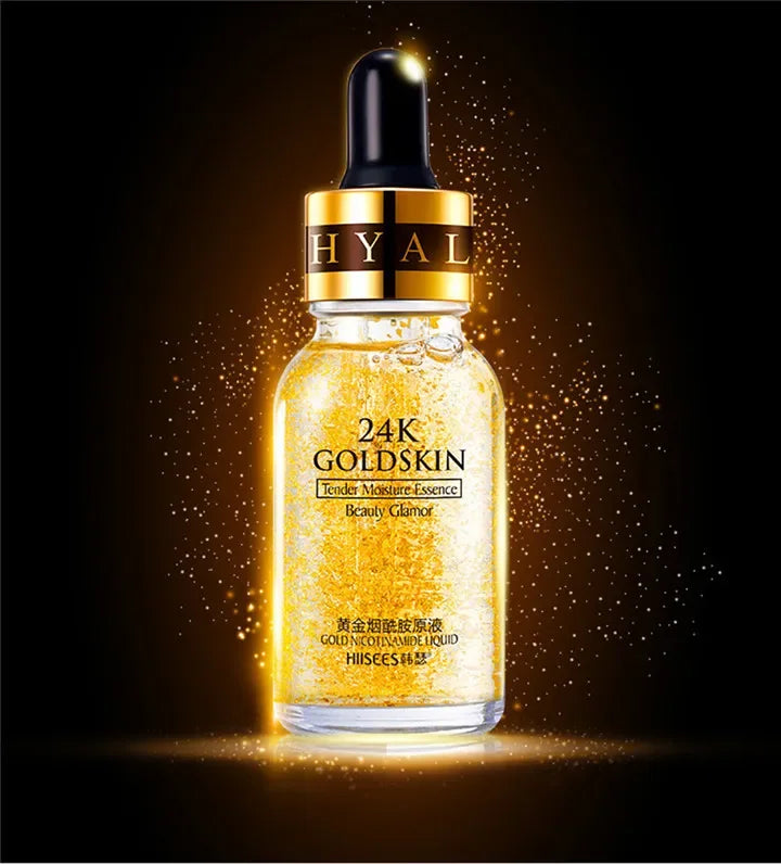 24K Gold HA Serum – Plump, Brighten, Smooth
