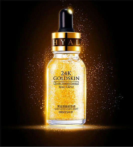 24K Gold HA Serum – Plump, Brighten, Smooth