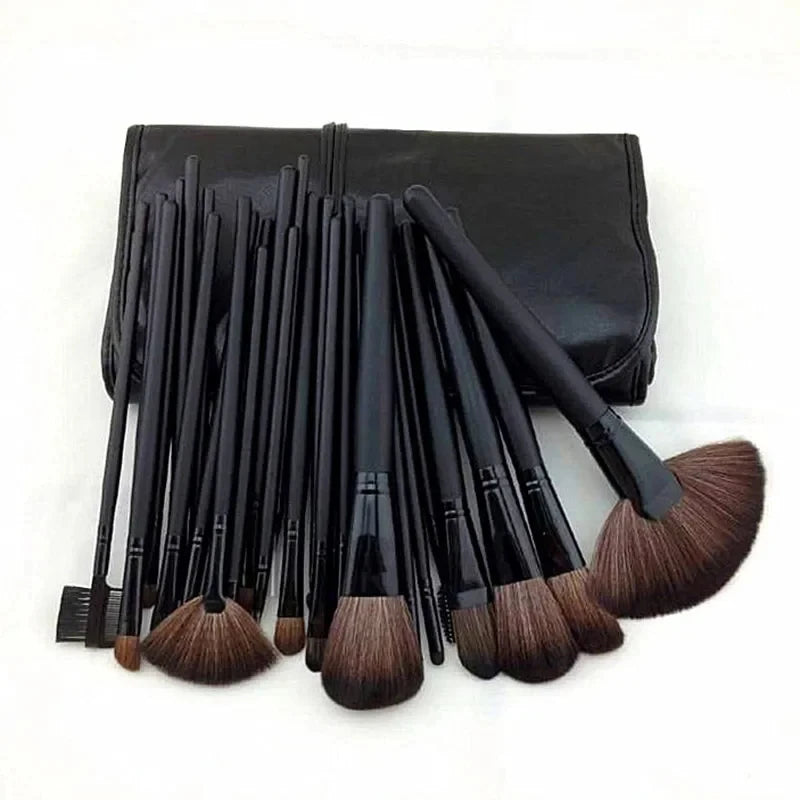 24-Piece Pro Makeup Brush Set – Full Toolkit